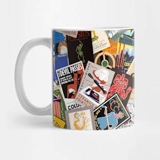 WPA Art Collage #1 Mug